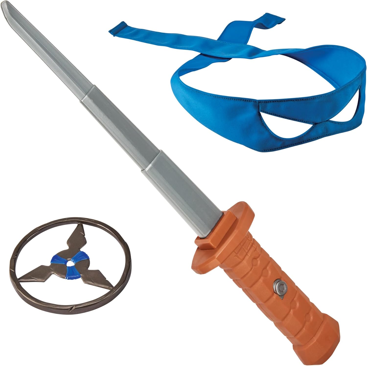 Detalle de Tortues Ninja – Armes de combat signature Léonardo avec katana télescopique (Jouet, dès 4 ans) par Giochi Preziosi TU8061