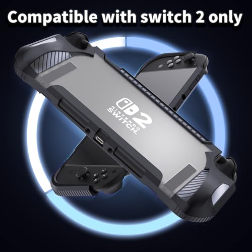 Thumbnail 2 de HEYSTOP Carcasa Protectora para Nintendo Switch 2: TPU + PC, Dockable y con Tapa para Joystick