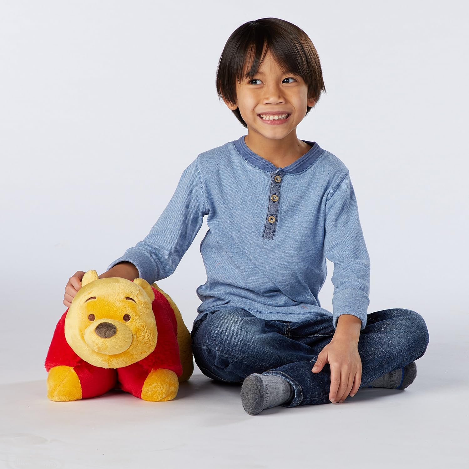 Detalle de Pillow Pets Disney Winnie The Pooh 16" Stuffed Animal Plush