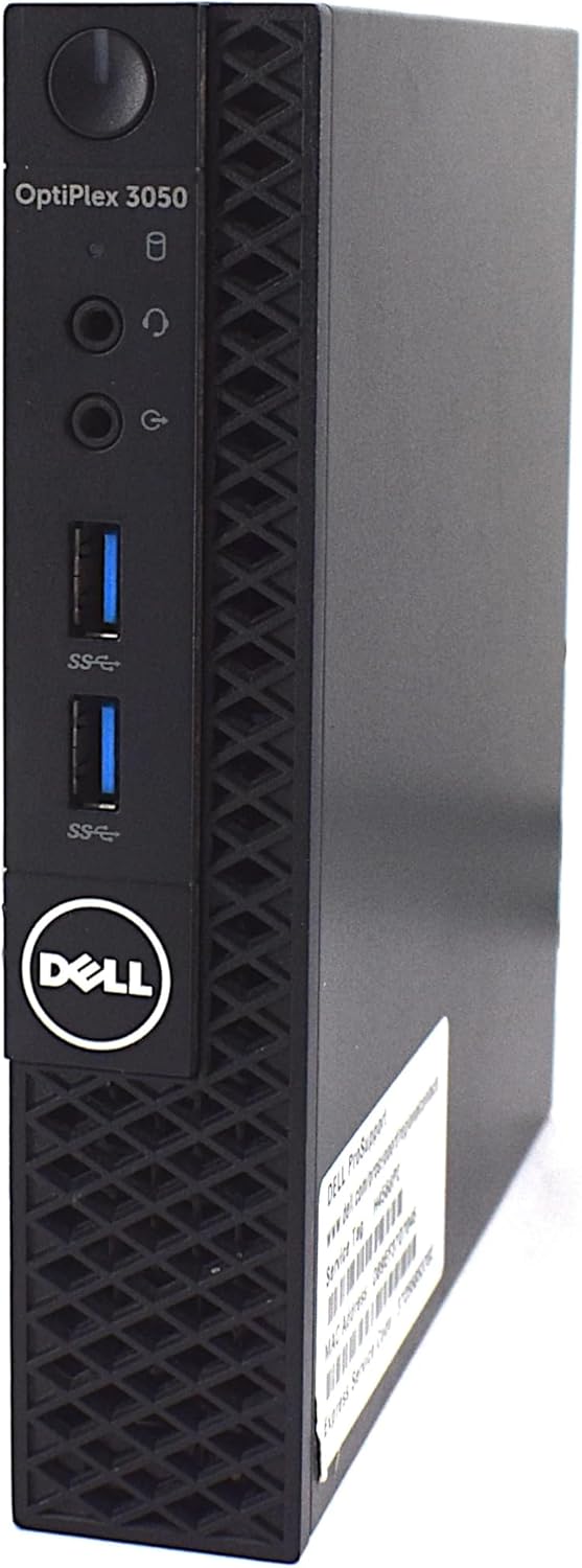 Thumbnail 2 de DELL OptiPlex 3050 Mini Desktop mit Intel Core i7-7700, 8 GB RAM, 256 GB SSD, WiFi & Bluetooth – Windows 11 Pro (generalüberholt)