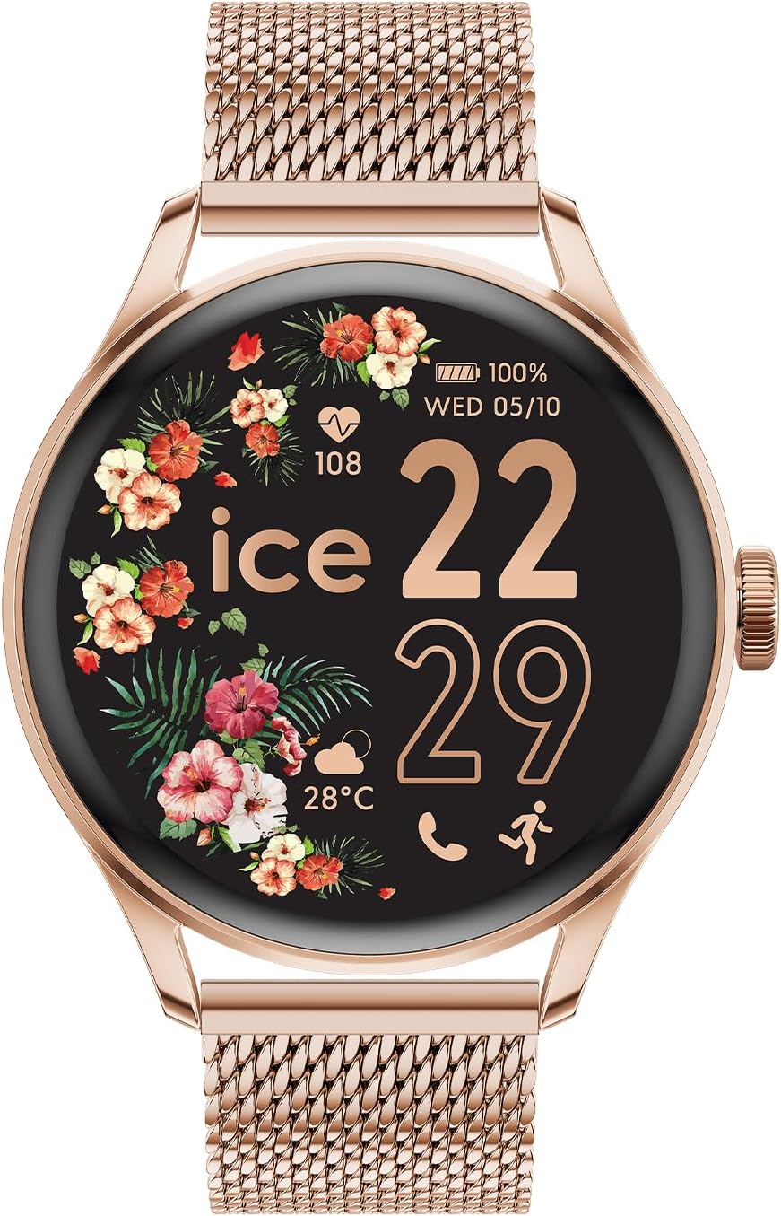 Detalle 1 de Ice-Watch Ice smart 2.0 Round 1.20 – Gold Milanese