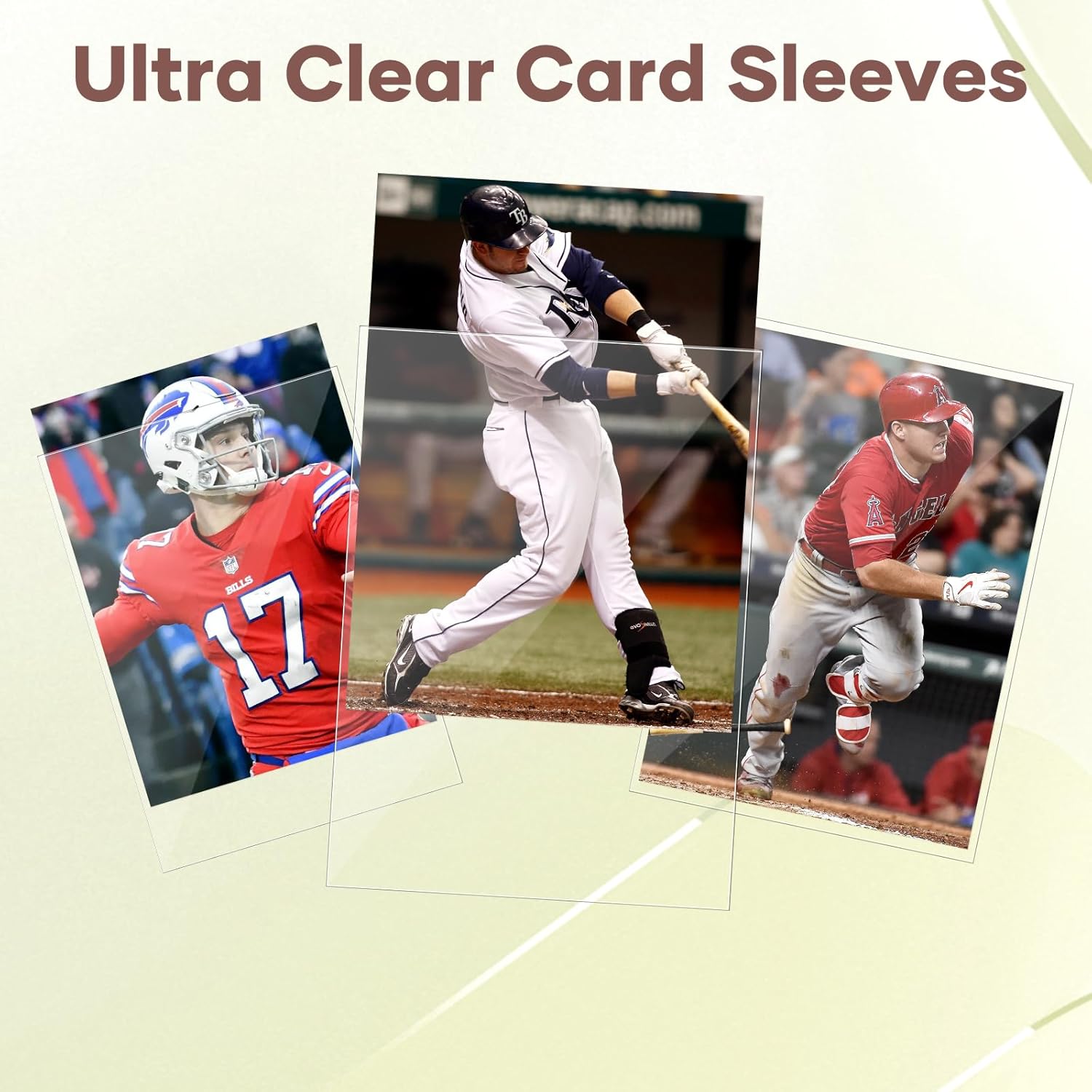Detalle 2 de 1200 Count Clear Card Sleeves for TCGs ๐ด