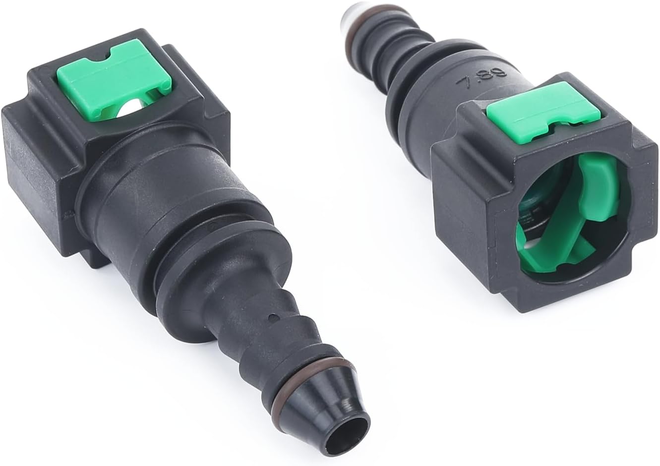 Thumbnail 2 de AC Performance Plastic Fuel Quick Connector (Female 5/16" tube to Male 5/16" barb) – Pack of 2