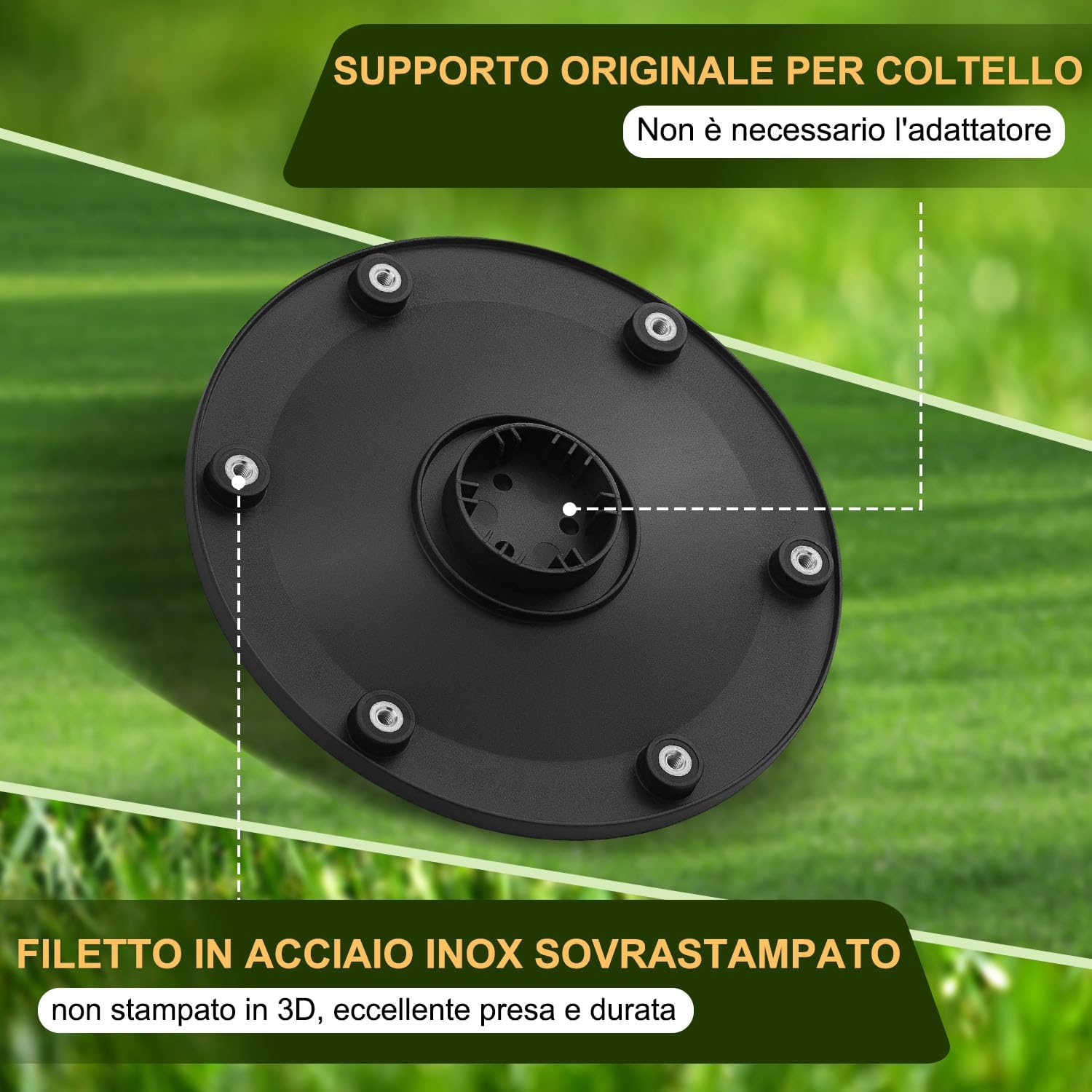 Thumbnail 1 de FourShow Coupe Plus Efficace – disco lame di ricambio (6 pezzi) per Husqvarna Automower 305 e Gardena R38Li-R80Li