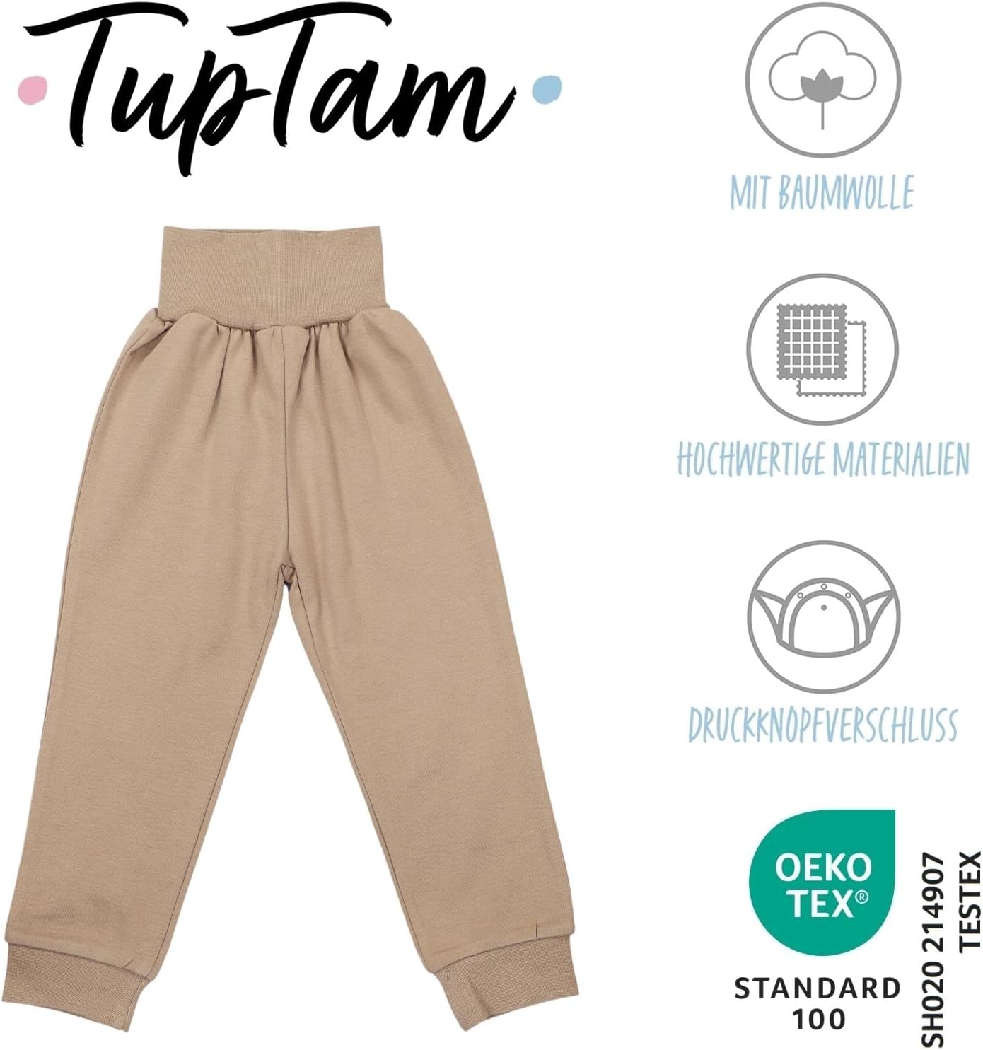Thumbnail 3 de TupTam Pumphose Baby 5er Pack Unisex – Bequeme Baby-Hosen aus Oeko-Tex Baumwolle