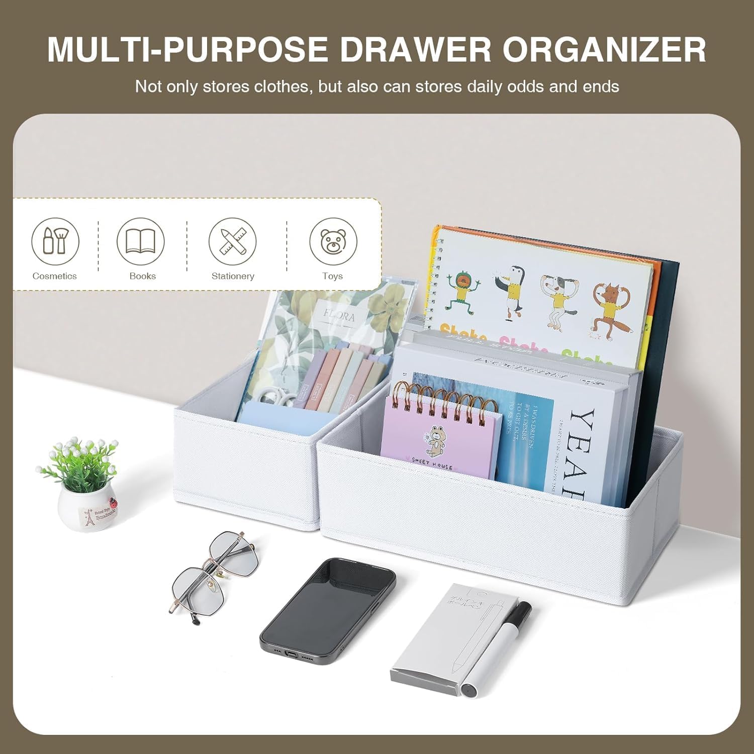 Detalle 2 de DIMJ Organizador Cajones Ropa Interior 15 piezas