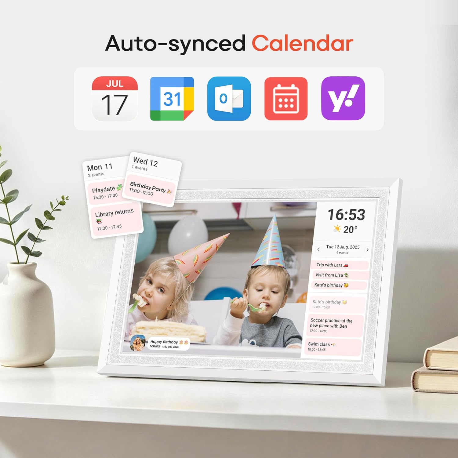 Thumbnail 4 de Frameo 10.1" Digital Picture Frame 32GB
