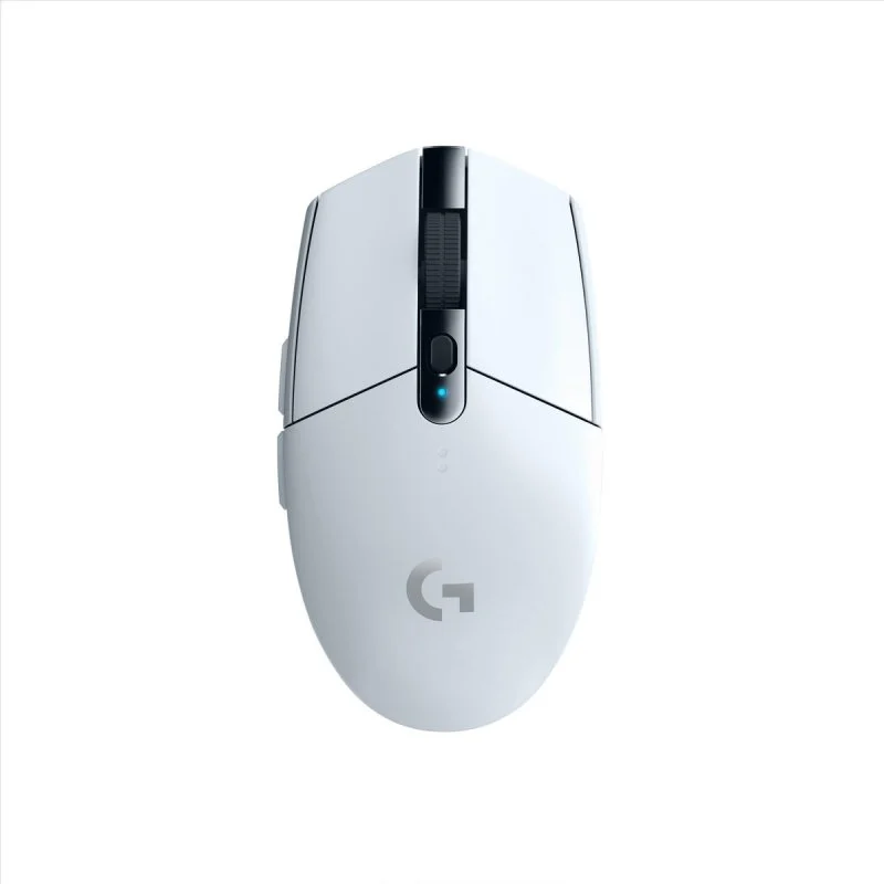 Detalle de Logitech G305 Inalámbrico RF 12000 DPI Blanco HERO: precisión sin cables para juegos y usos profesionales