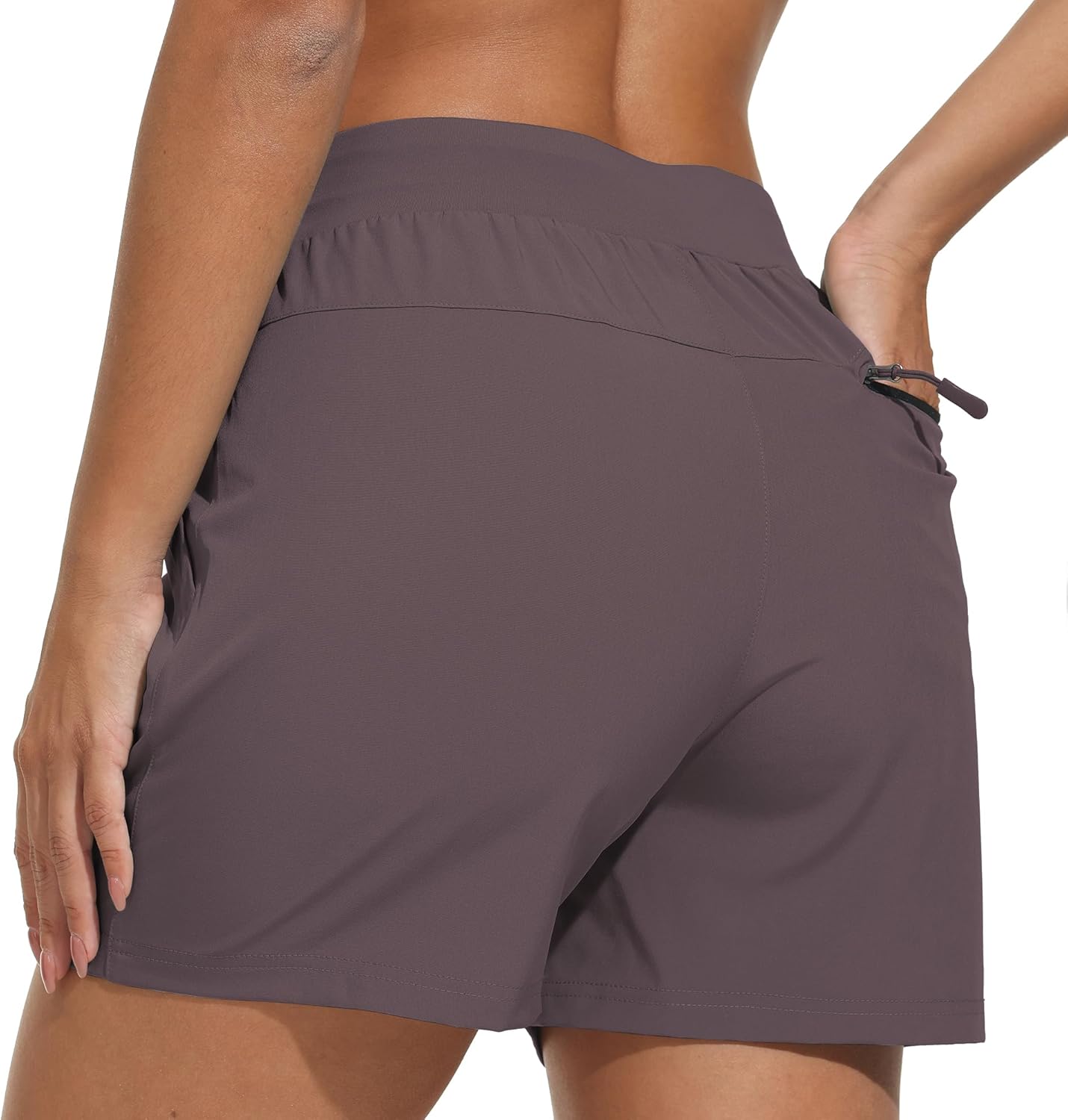 Thumbnail 1 de Shorts de Randonnée Femme - Sport Running Short à séchage rapide avec poche à fermeture