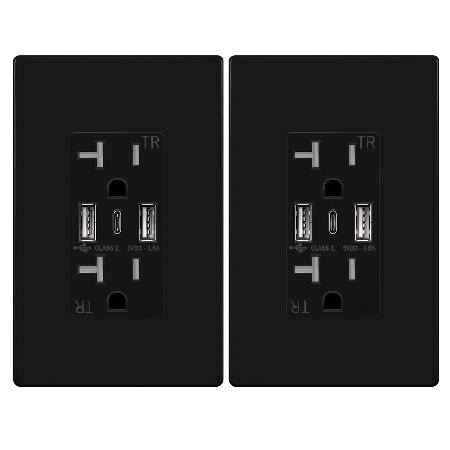 Thumbnail 6 de TOPGREENER 3-Port USB Wall Outlet 15A 🔌