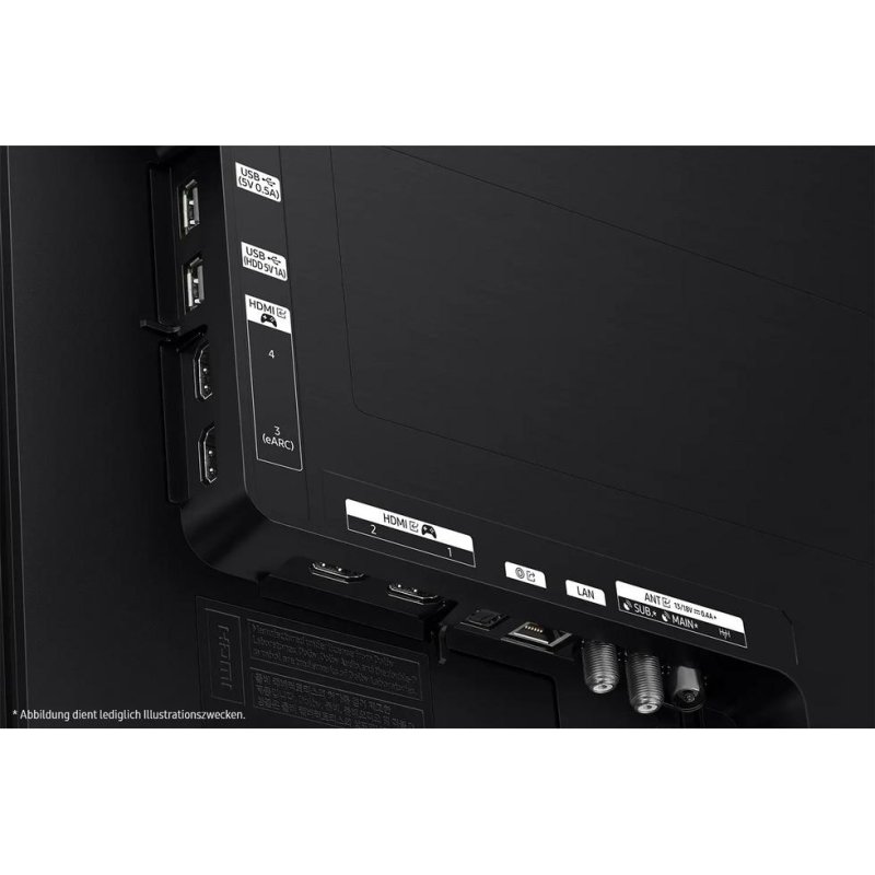 Detalle de Samsung OLED GQ65S90FAT 65" 4K 144 Hz: televisión OLED premium con HDR10+ y Dolby Atmos