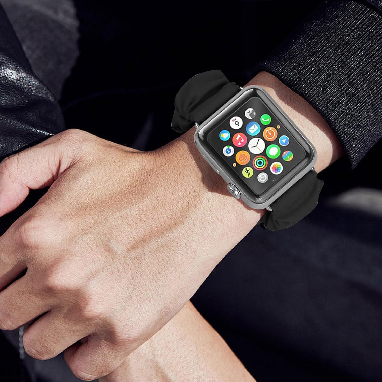 Thumbnail 5 de Ecogbd Elastic Scrunchie Strap for Apple Watch