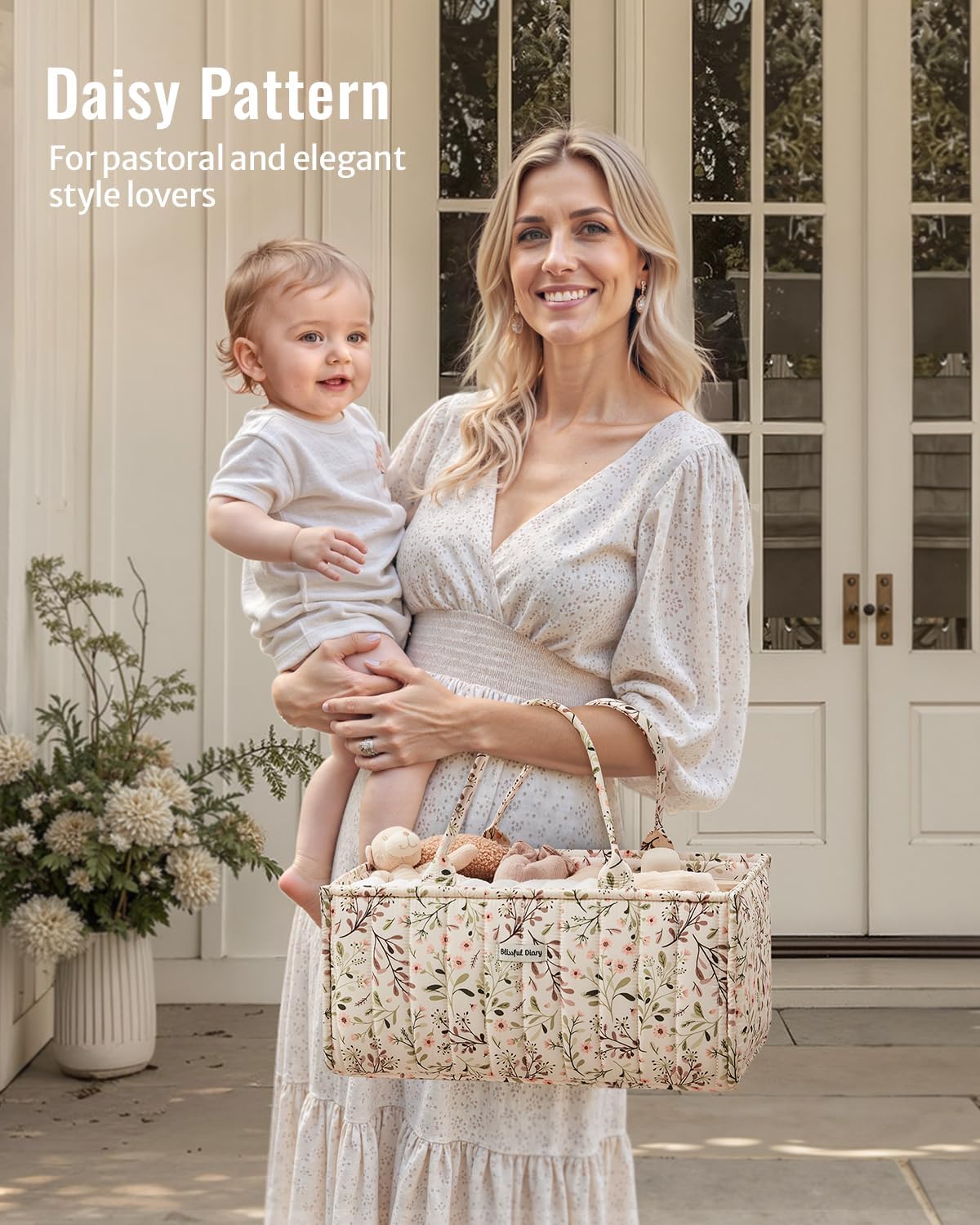 Thumbnail 6 de Blissful Diary Diaper Caddy Organizer