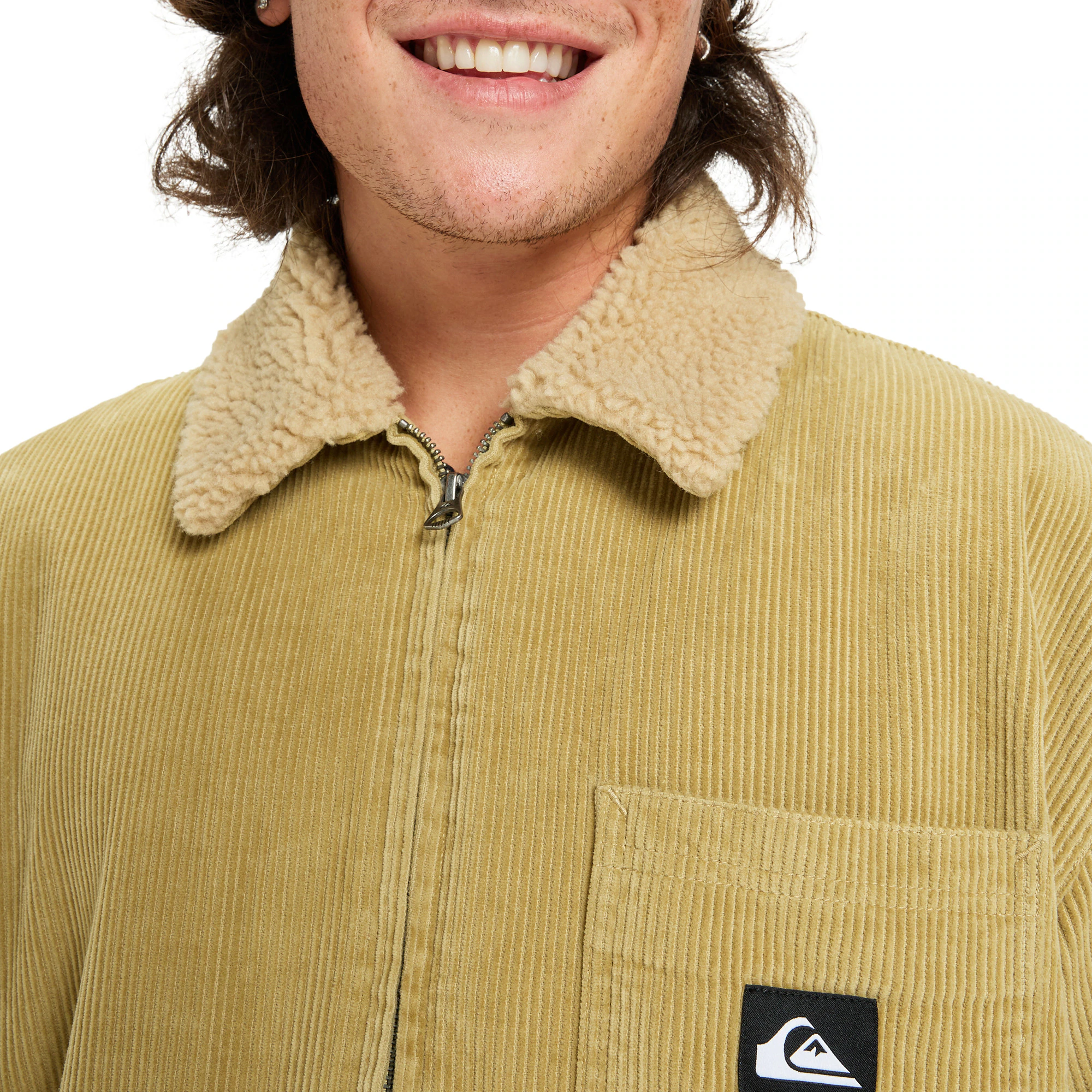 Thumbnail 3 de Quiksilver Dna Sherpa Harrington chaqueta hombre 🧥