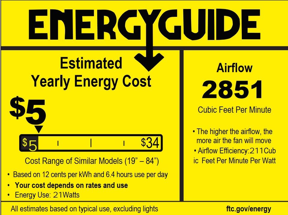 Detalle 2 de VOLISUN Low Profile Smart Ceiling Fan with Lights (Flush Mount, Remote, 3000K–6500K) — Black