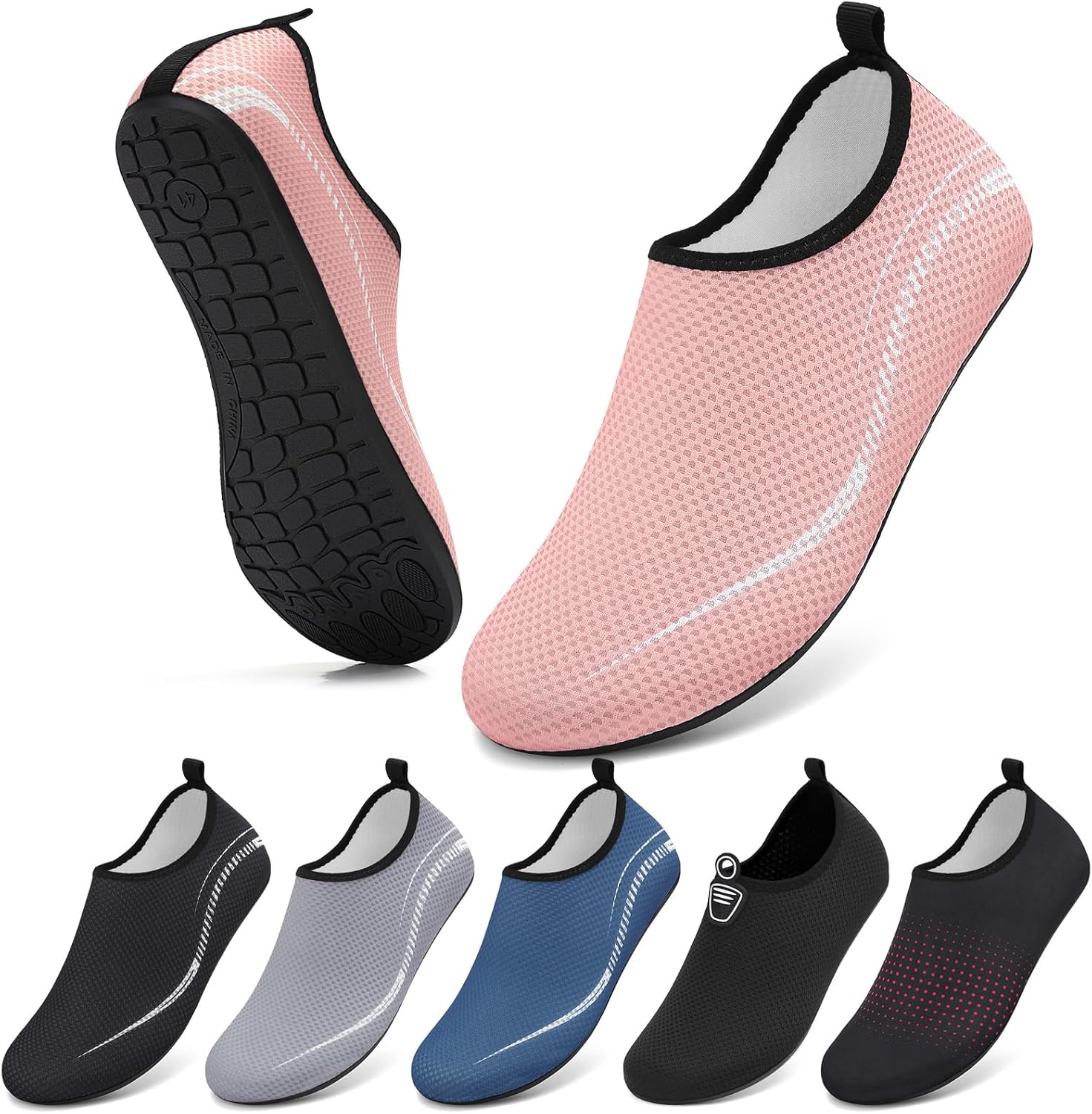 Thumbnail 6 de BARFULKER Badeschuhe – Wasserschuhe Damen & Herren, Schnell Trocknend, Rutschfest, Vielseitig Für Strand & Pool