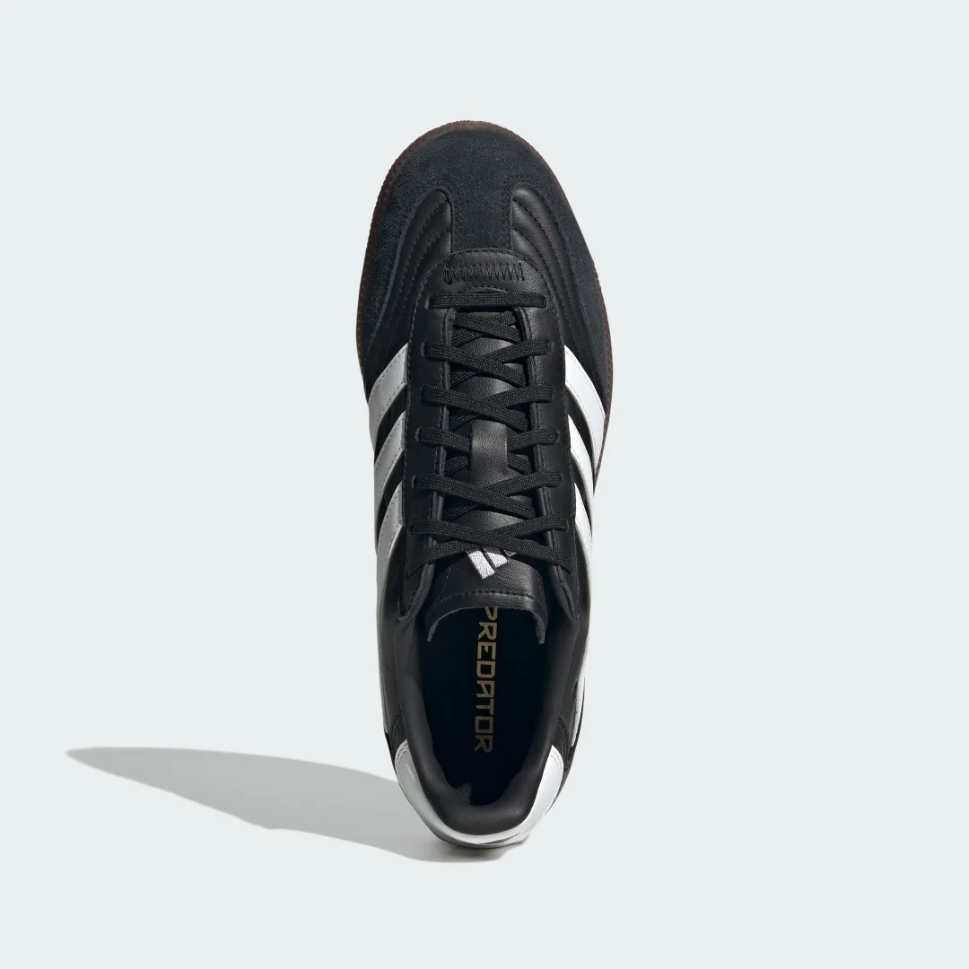 Detalle de Adidas Predator Freestyle Indoor: Zapatilla de fútbol para interiores (Negro)