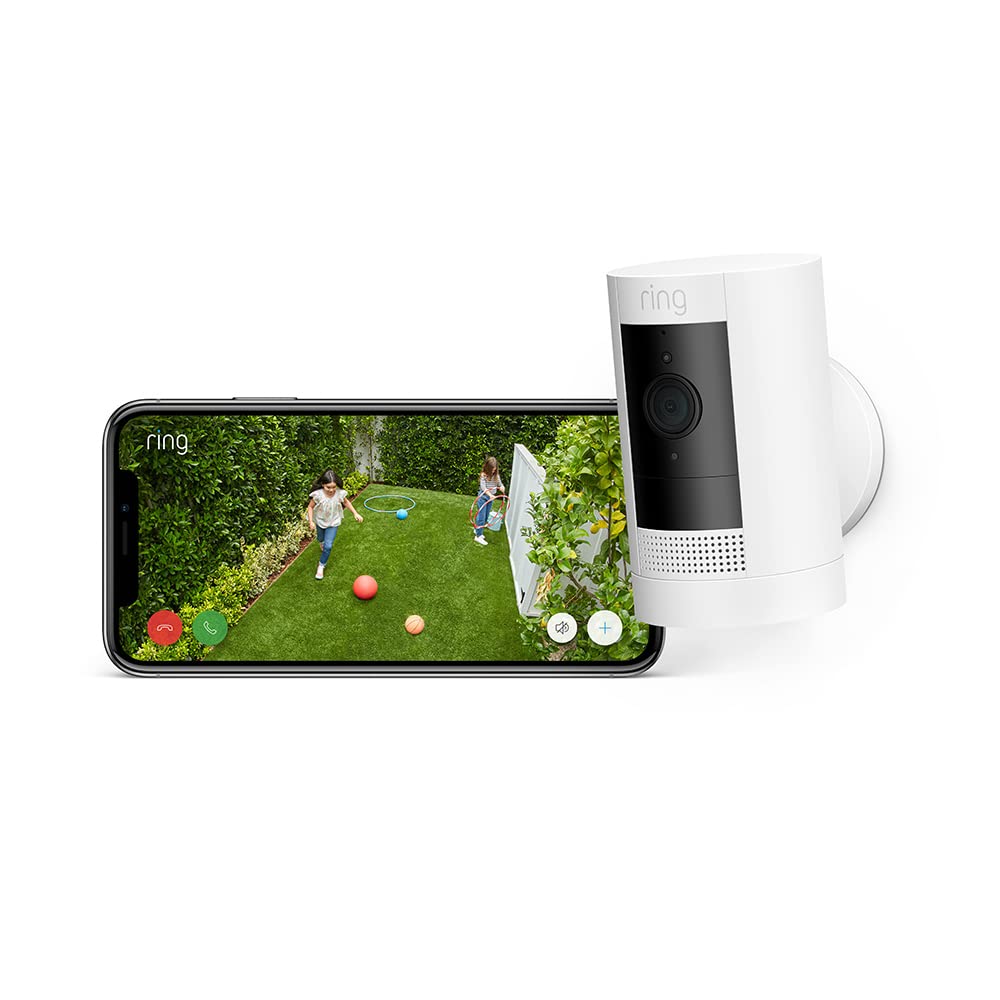 Detalle 2 de Ring Stick Up Cam Battery Überwachungskamera 1080p