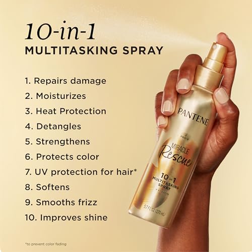 Detalle de Pantene Miracle Rescue 10in1 Multitasking Spray with Keratin & Pro-Vitamin B5