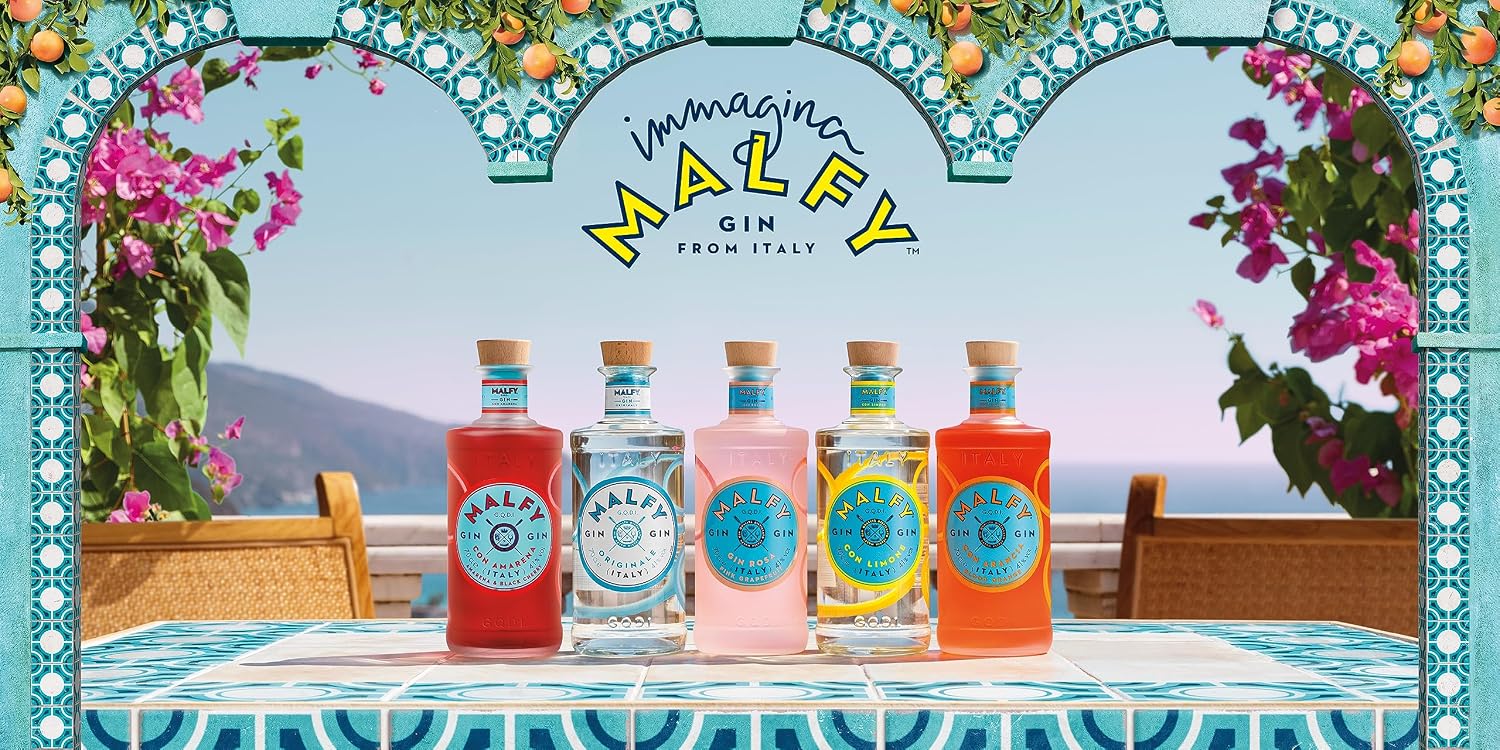 Thumbnail 5 de Malfy Gin Rosa – Super Premium mit Pink Grapefruit und Rhabarber, 41% vol, 0,7 L