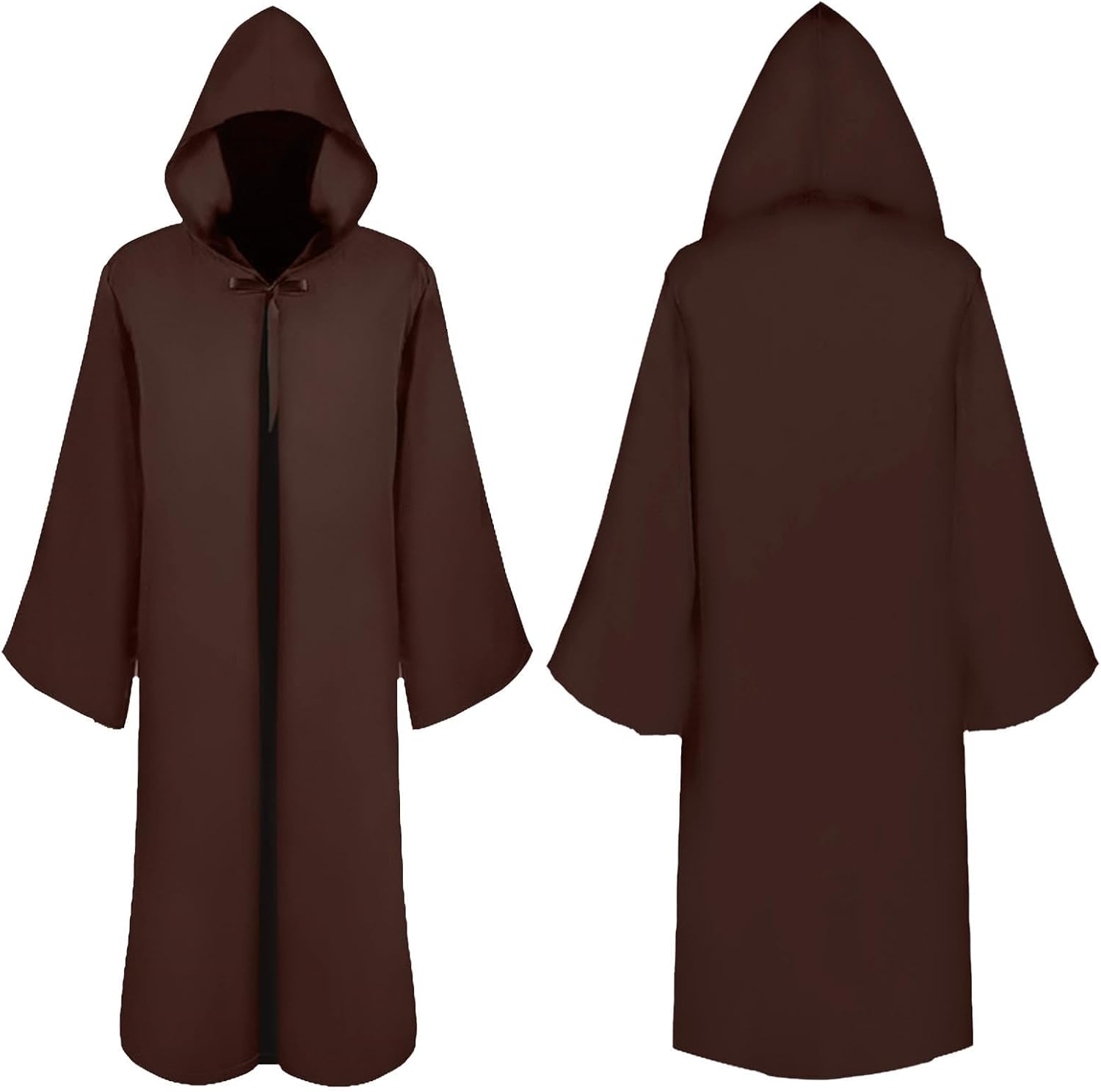 Detalle de Kitimi Je-d Kostüm Erwachsene – Ritter Tunika, Hooded Umhang & Zubehör für Karneval, Halloween & Cosplay