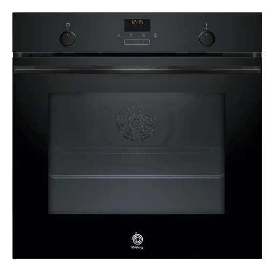 Detalle de Balay 3HB5159N3 71L Negro: Horno eléctrico con limpieza hidrolítica y control preciso