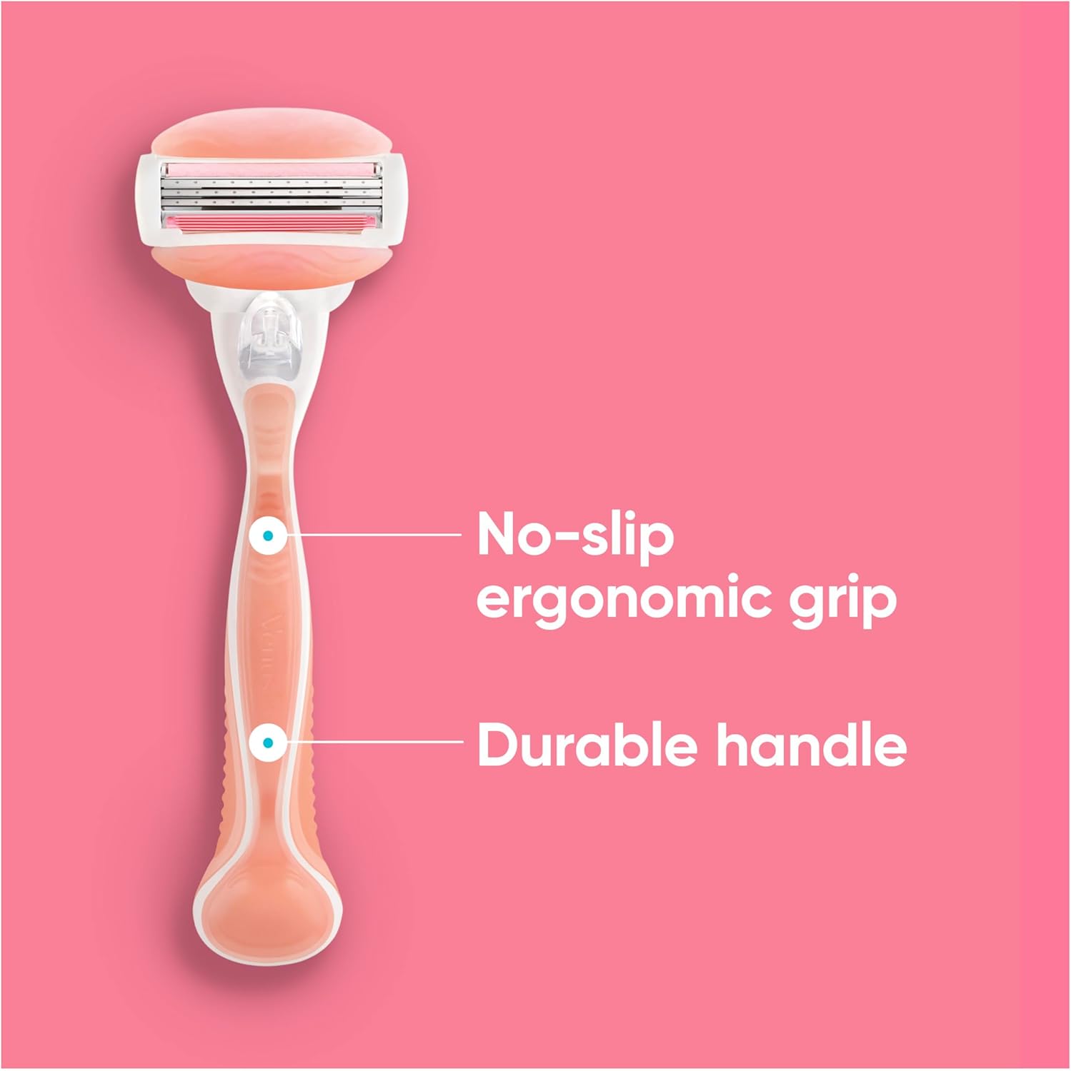 Thumbnail 6 de Gillette Venus ComfortGlide Spa Breeze Razor with Refill Cartridges, Metal Handle & Shower Holder