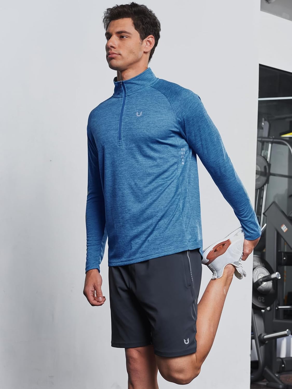 Detalle 2 de NORTHYARD Quarter Zip Running Shirt