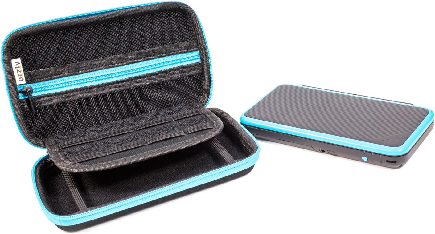 Thumbnail 6 de Orzly Custodia rigida per New Nintendo 2DS XL blu
