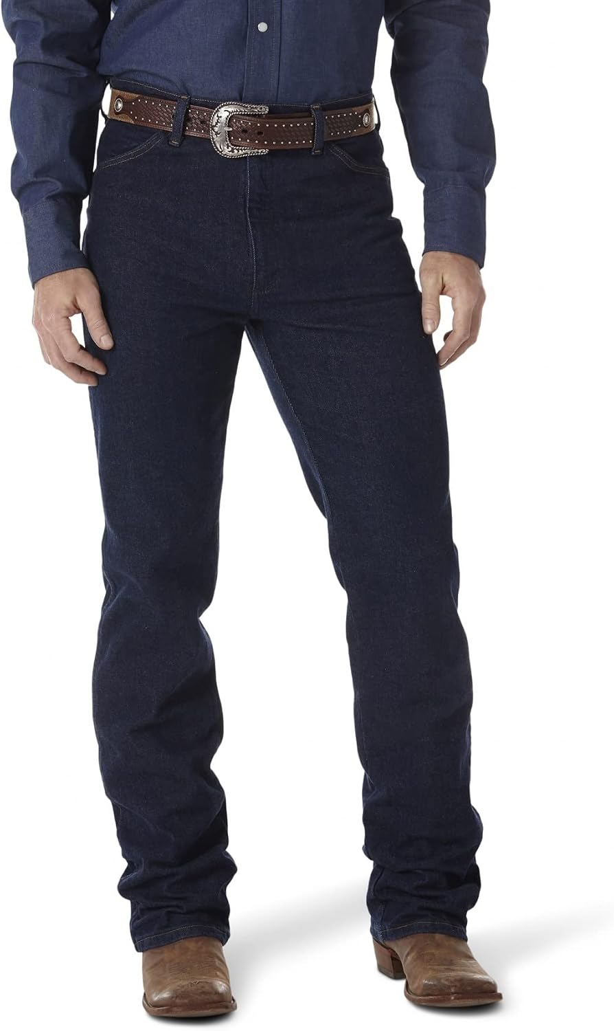 Thumbnail 6 de Wrangler Men's Cowboy Cut Slim Fit Stretch Boot Cut Jean Pants