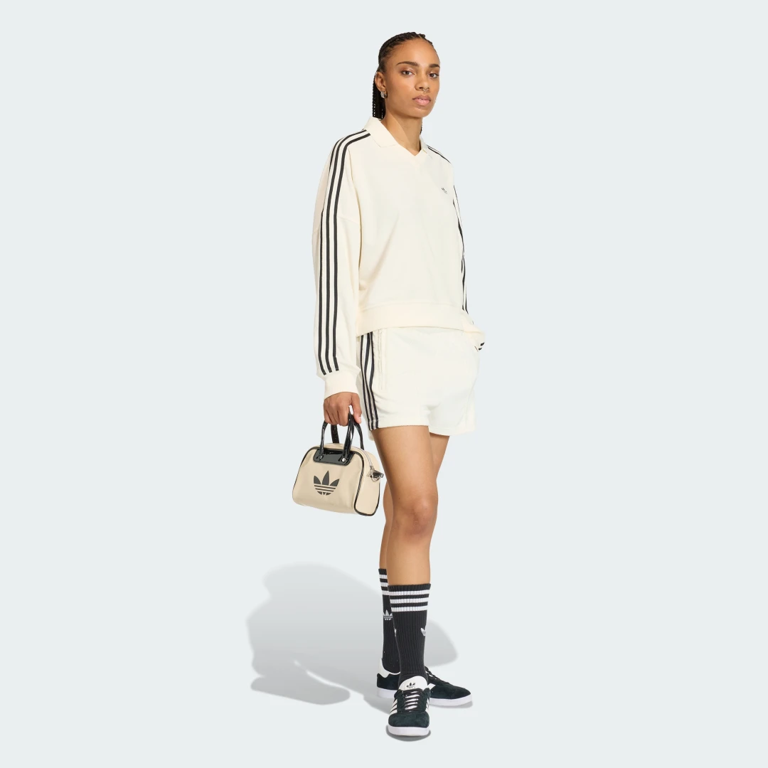Thumbnail 2 de Polo de rizo y manga larga con cuello de pico – Adidas