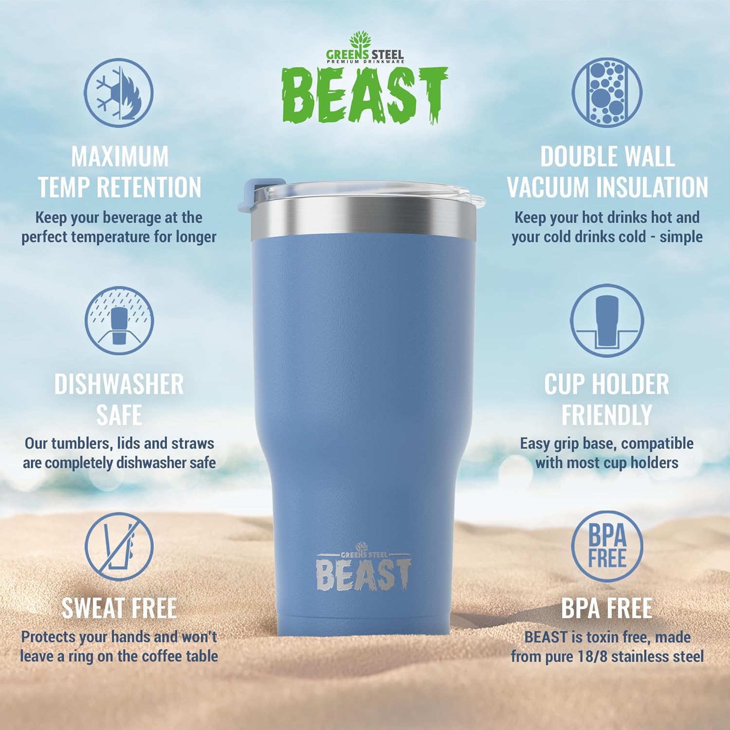 Thumbnail 5 de BEAST 40oz Travel Tumbler