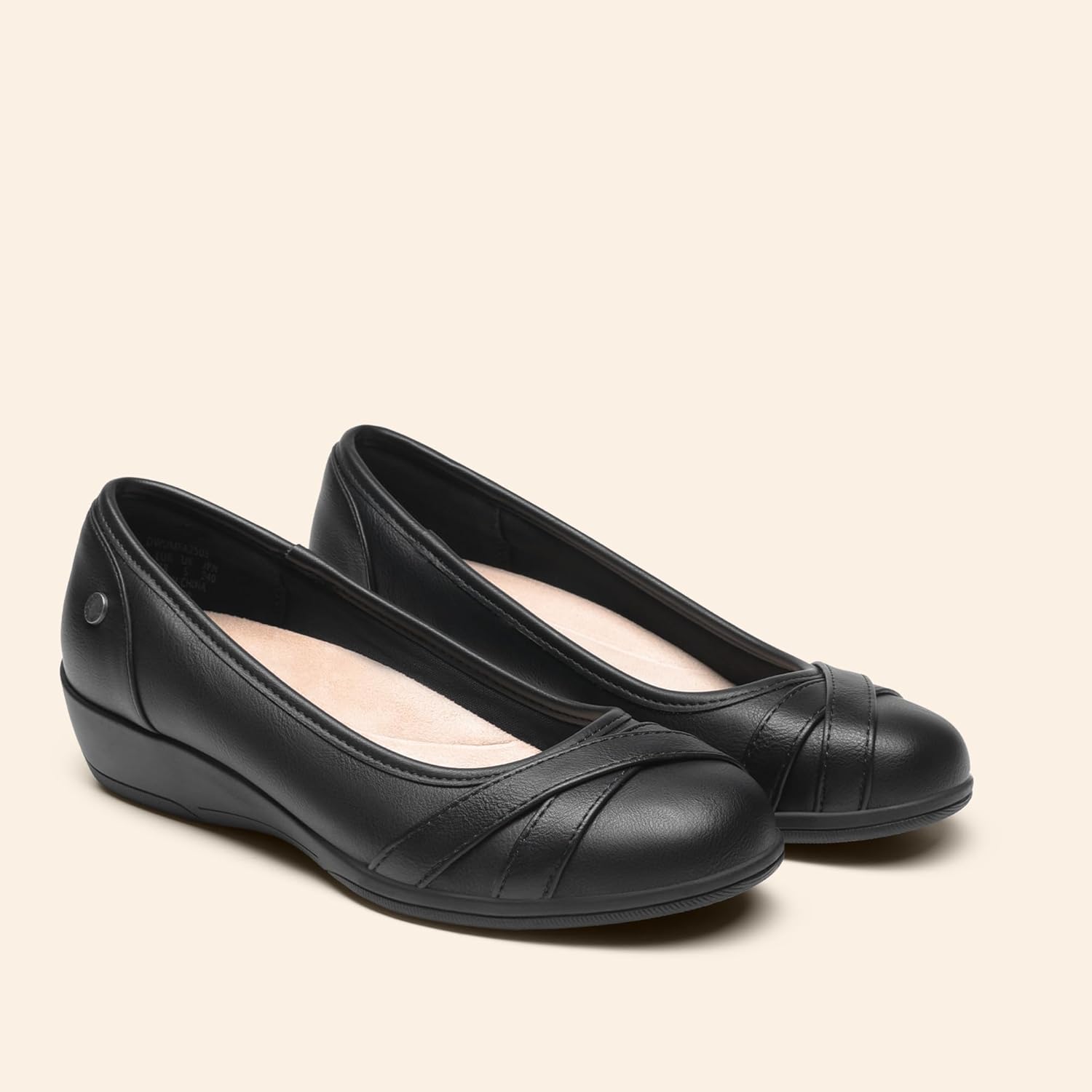 Thumbnail 3 de DREAM PAIRS Women’s Ballet Flats for Office & Work — Comfortable Dressy Wedge Flats