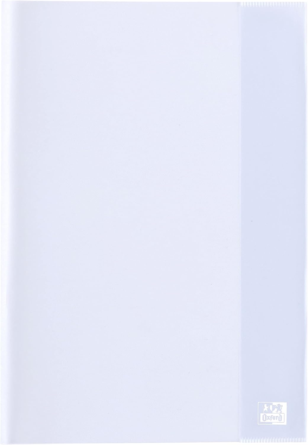 Detalle 2 de Oxford Heftumschlag A4 – Transparent, 25 Stück, PP-Kunststoff mit 45 mm Hefteinband