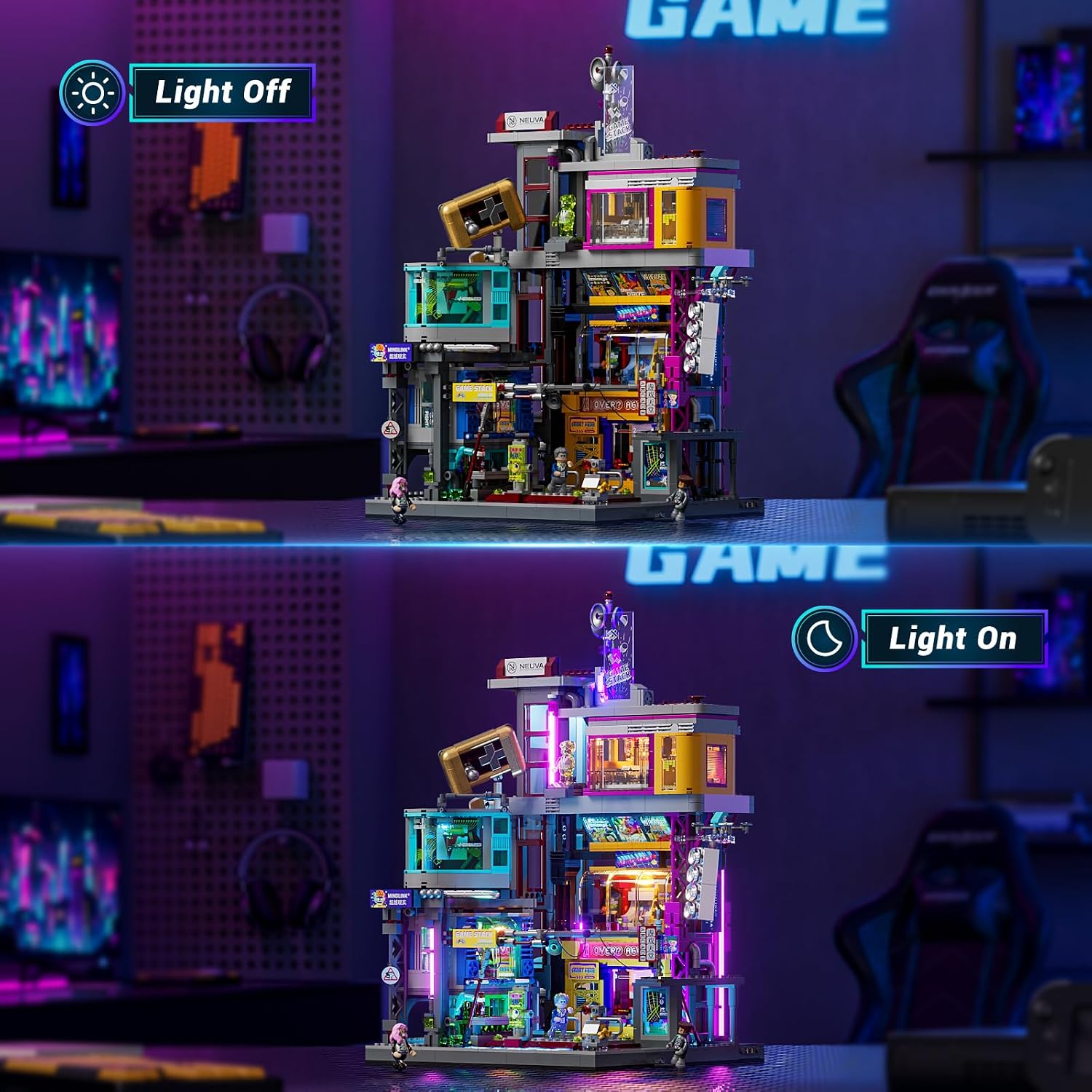 Thumbnail 1 de Lumibricks Cyberpunk Game Stack