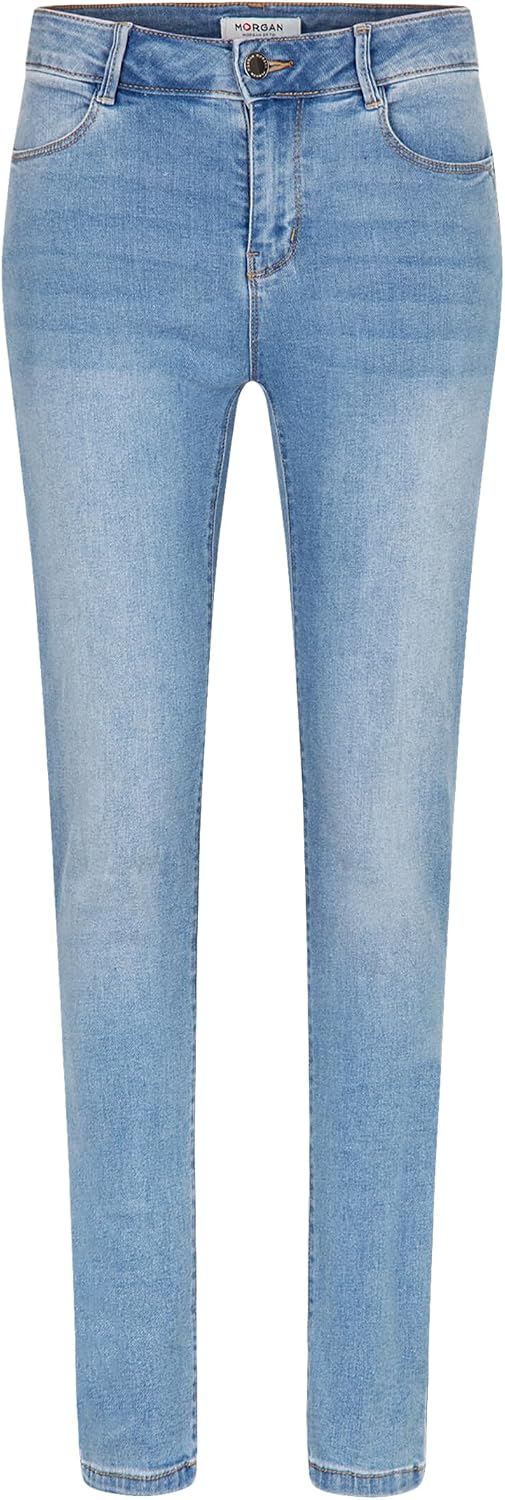 Detalle de Morgan Jeans slim taille standard – un jean moderne et confortable pour le quotidien
