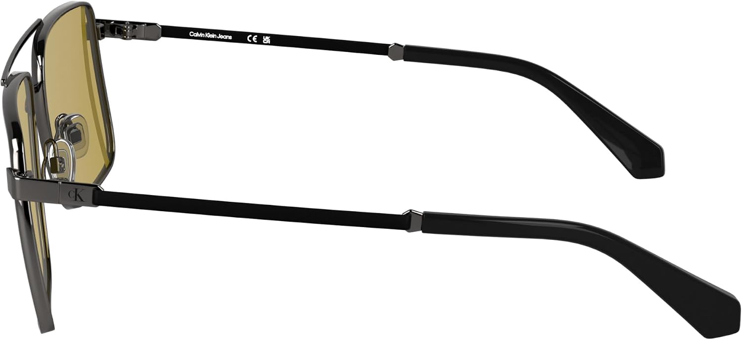 Thumbnail 2 de Lunettes unisexe Calvin Klein Jeans modèle C – Dark Ruthenium (verre 58, pont 17)