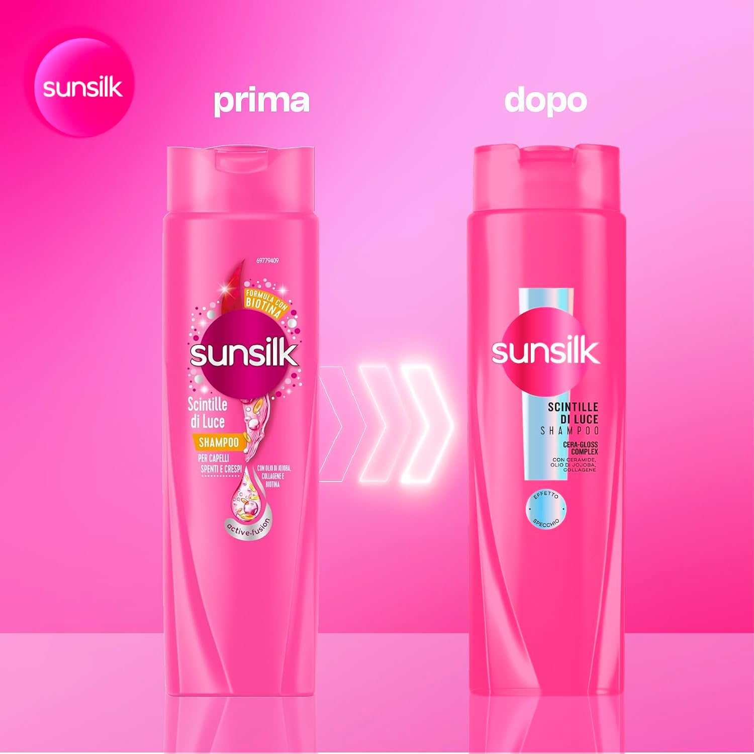 Detalle de Sunsilk Scintille di Luce Shampoo Idratante e Districante, 250 ml