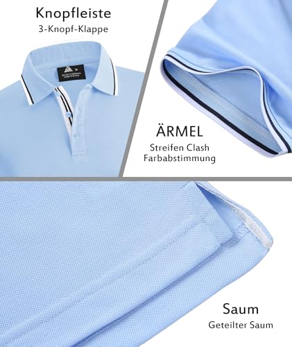 Detalle de SwissWell Polo Homme Manches Courtes