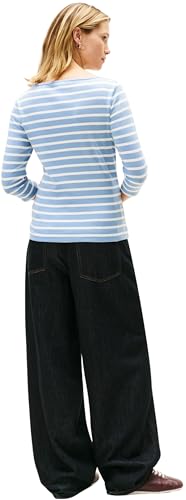 Thumbnail 1 de Tommy Hilfiger Slim Cody Boat-Nk camiseta L azul para mujer