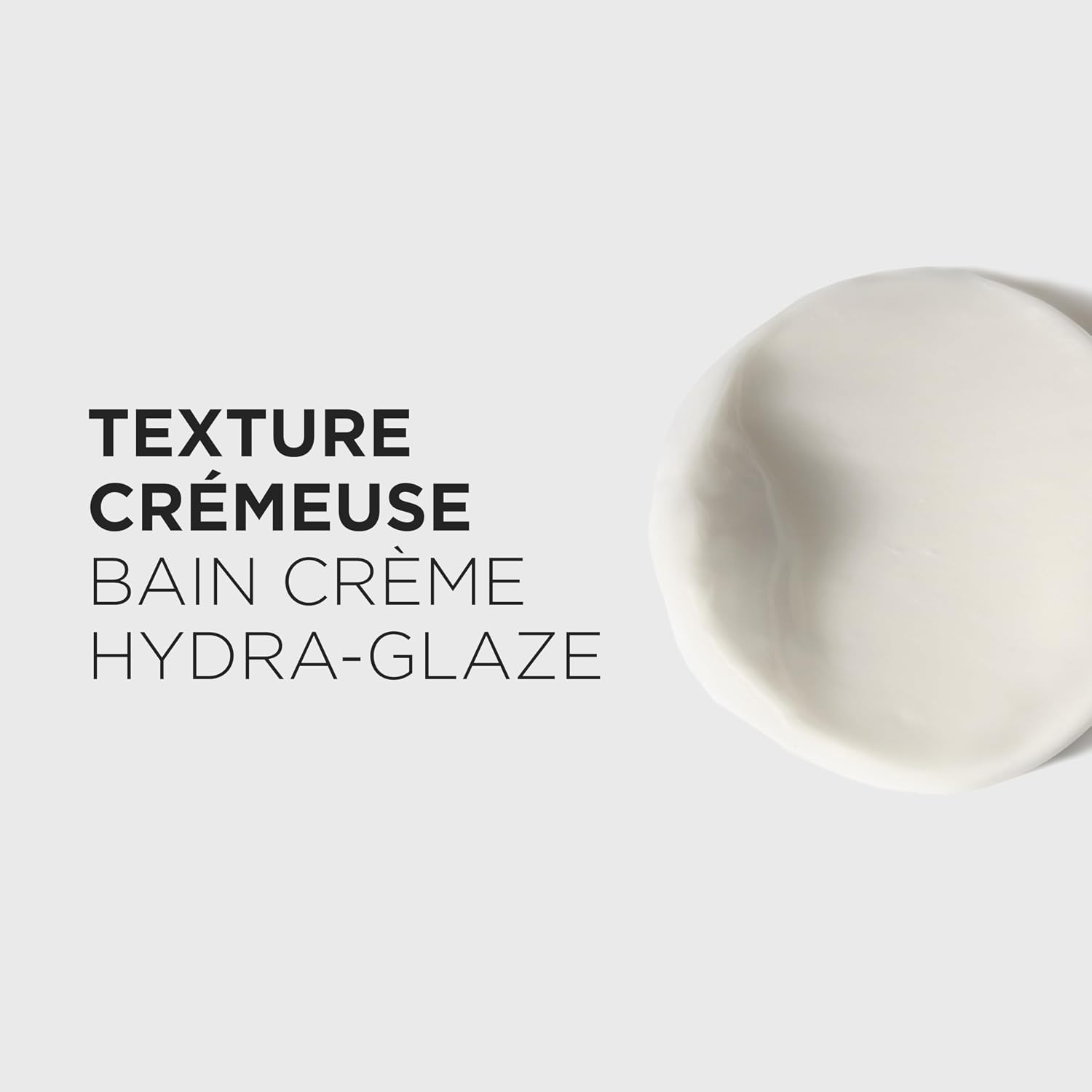 Detalle de KÉRASTASE Gloss Absolu - Bain Hydra-Glaze : Shampoing Crème Hydratant pour Cheveux Épais sujets aux Frisottis