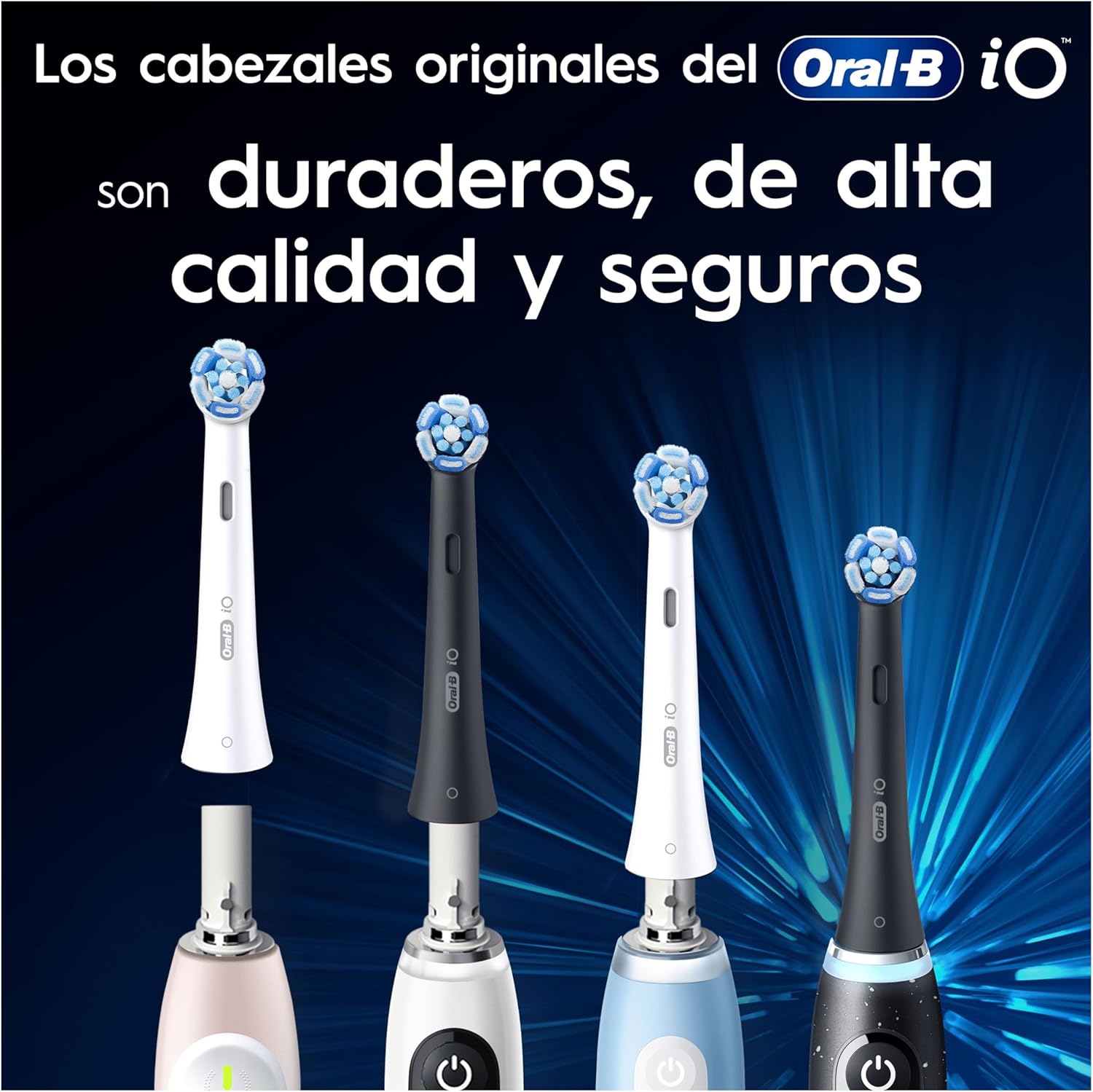 Thumbnail 4 de Oral-B iO Ultimate Clean: Pack 10 Cabezales para Cepillos 🦷