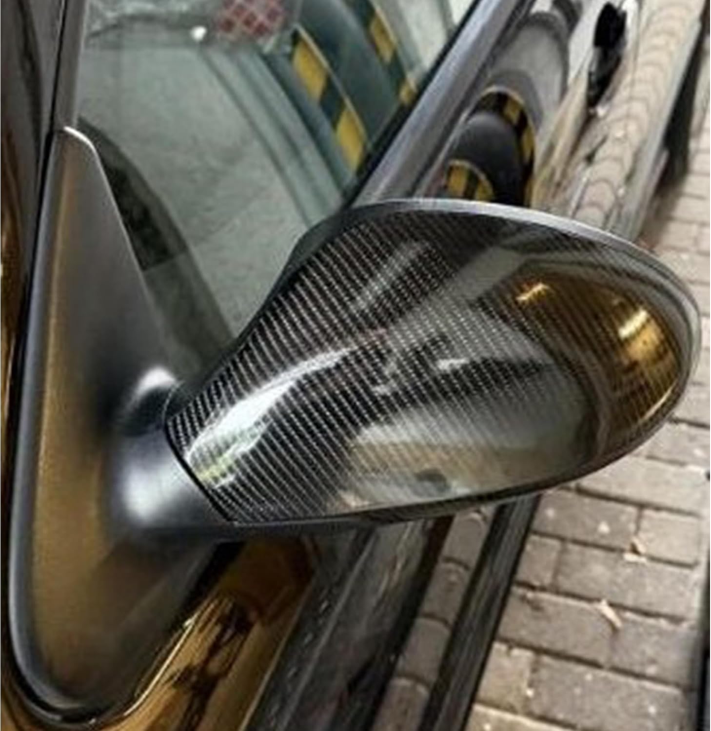Thumbnail 1 de Foneso 6D Carbon Folie Schwarz (300 x 30 cm) mit Werkzeug – selbstklebende Vinyl-Folie für Auto & mehr