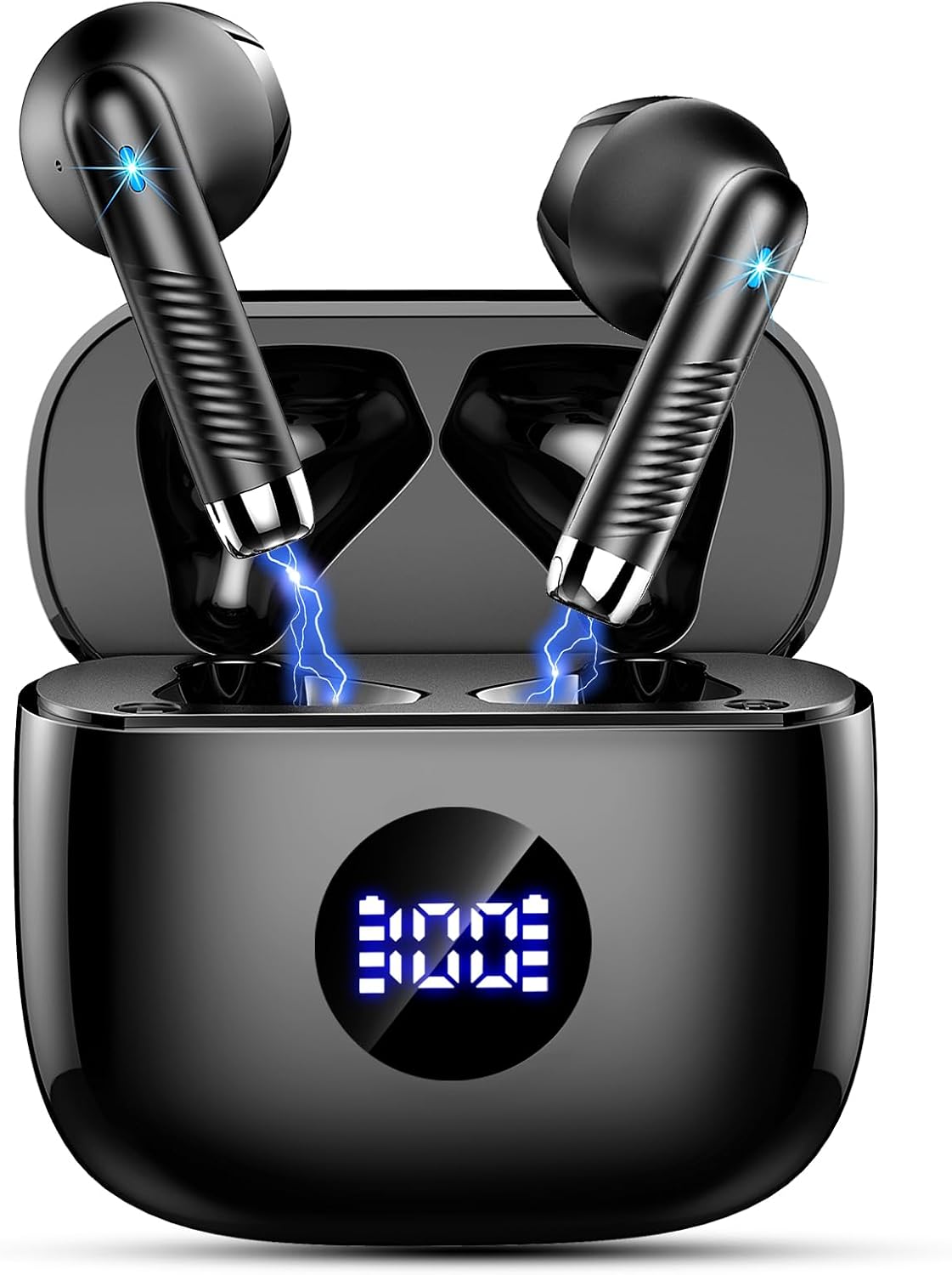 Detalle de Kopfhörer Kabellos Bluetooth 5.4 | HiFi Stereo, ENC Noise Cancelling, 40 Std, IP7 Wasserdicht