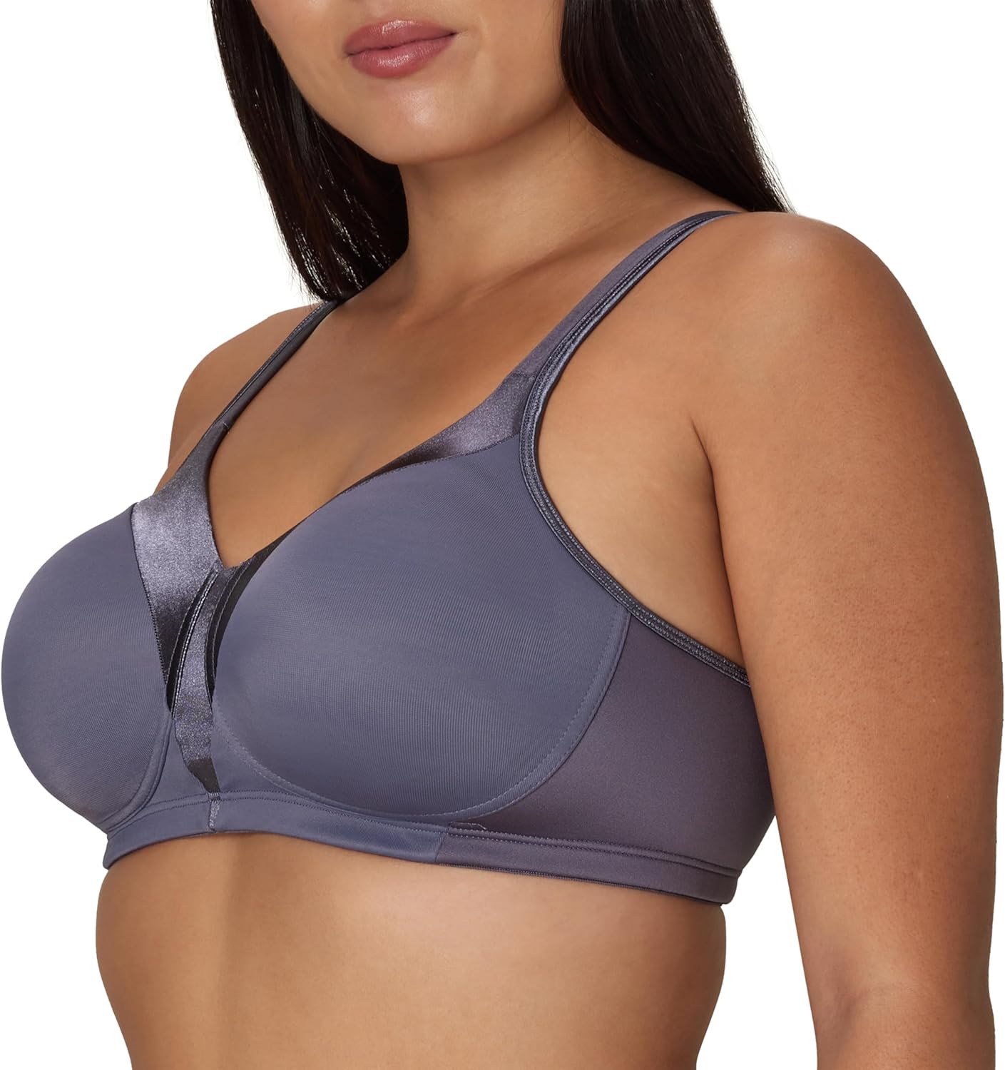 Thumbnail 1 de Playtex 18 Hour Wire-Free T‑Shirt Bra (Size Large) 4803 – Full Coverage, Soft Back Support