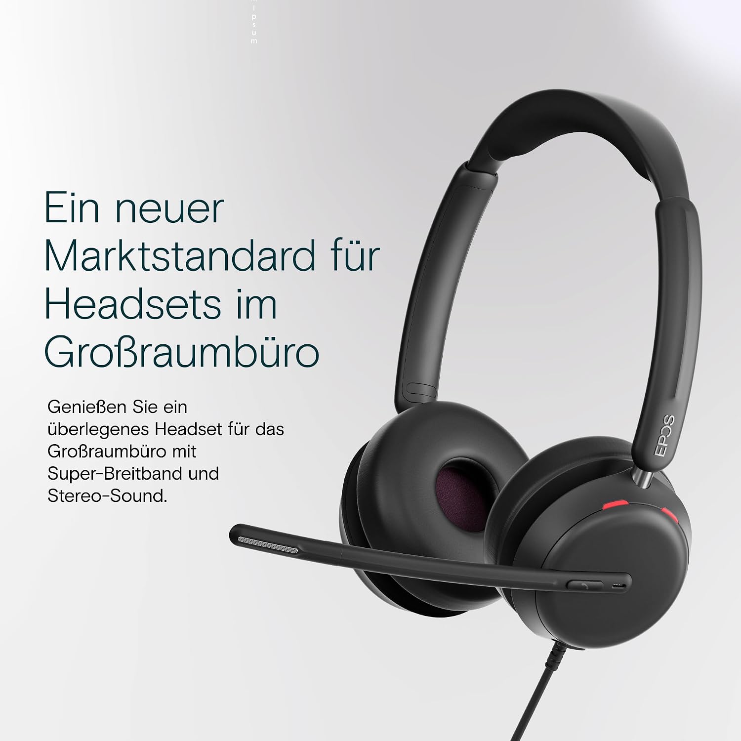 Thumbnail 6 de EPOS IMPACT 860 ANC – doppelseitiges USB‑C/USB‑A Headset mit adaptiver aktiver Geräuschunterdrückung für Teams & Zoom