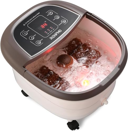 Thumbnail 7 de Renpho bain de pieds hydromasseur avec chauffage, massage automatique ⚙