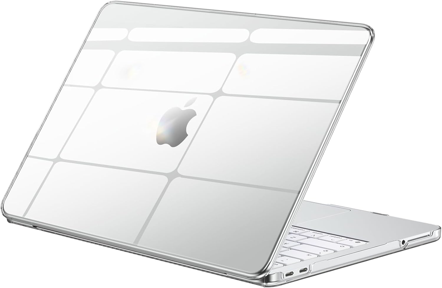 Detalle de BlueSwan Hülle für MacBook Neo 13 Zoll (2026) mit A18 Pro Chip – Kristallklare Hartschale