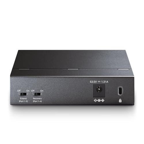 Detalle de TP-Link TL-SG1005P: 5-Port Gigabit PoE Switch mit 4 PoE+ Ports