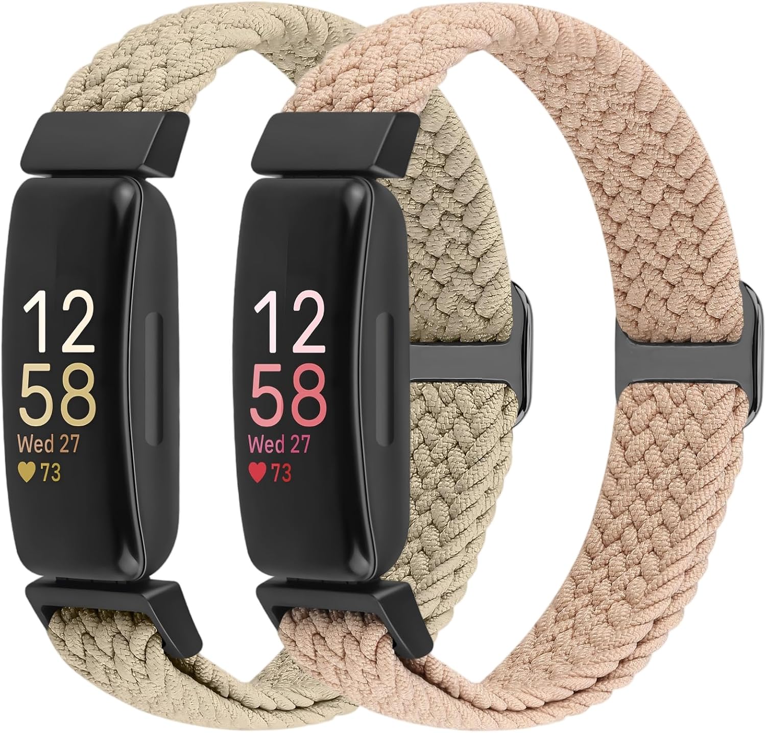 BTTNG Elastic Braided Strap 2-Pack 130–250mm